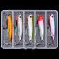 Metal Jig Fishing Lure 10g-60g Cast Hook Swimbait 3D Laser Wobbler Pike Spoon Carp Spinner Sea Tackle Kit Pesca Artificial Bait