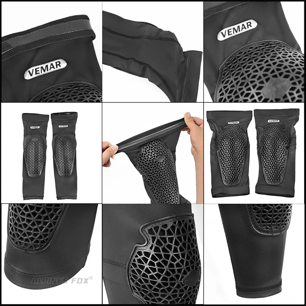 VEMAR Motorcycle Knee Elbow Pads Anti-Fall MTB DH Motocross Guards