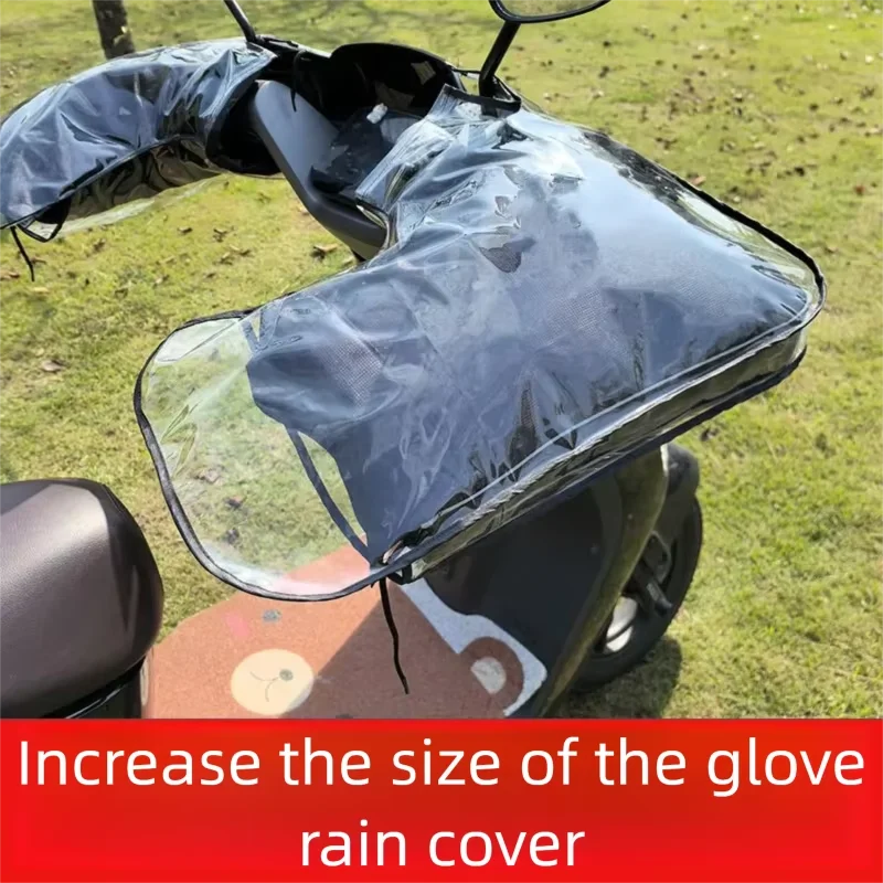 Waterproof Motorcycle Bike Handle Gloves Muffs Mitts Warm Cover