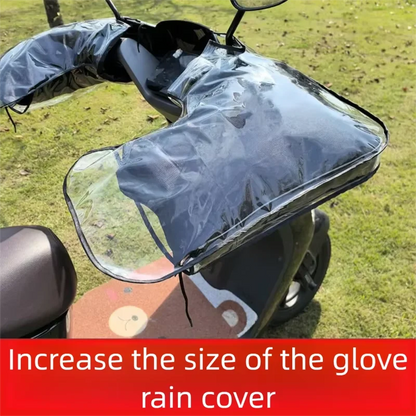 Waterproof Motorcycle Bike Handle Gloves Muffs Mitts Warm Cover