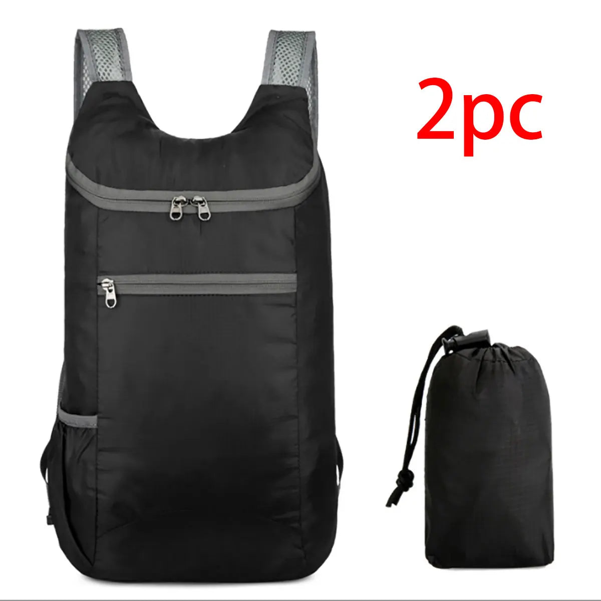 Weekend Travel Bag Foldable Waterproof Lightweight Large Capacity Backpack