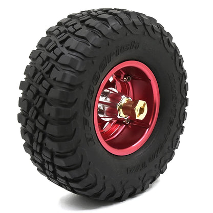 4pcs 12/15/17mm Wheel Hex Adapters for 1/10 RC Crawler TRX4 SCX10 D90 D110