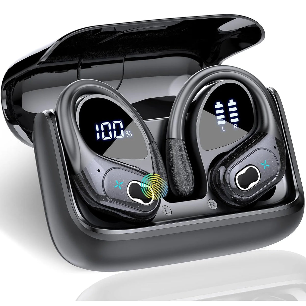 Wireless Bluetooth TWS Earbuds Noise Cancelling Waterproof Headset 5.4
