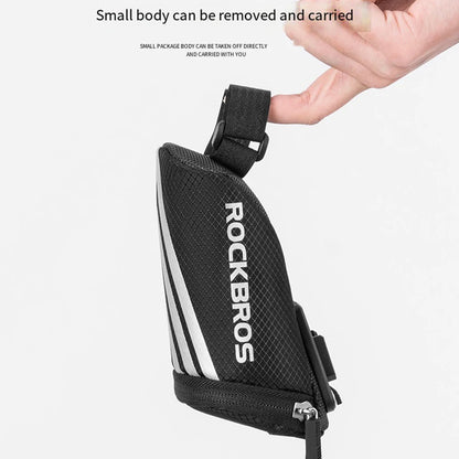 Rockbros Bike Bag Saddle Tail Pannier Waterproof Bicycle MTB Seat