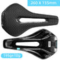 RYET 3D Printed Full Carbon Saddle 135/145/155mm for MTB Gravel Road Bike