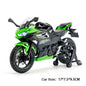 1:12 Kawasaki KX450 Motorcycle Model Diecast Toy Bike Alloy Motocross
