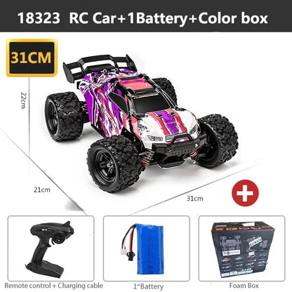 HS 18311 18321 18302 Remote Control Car 2.4GHz rc car All-Terrain 45Km/h 1:18 Off-Road Truck Toy Birthday Present for Children-EXPROTAS