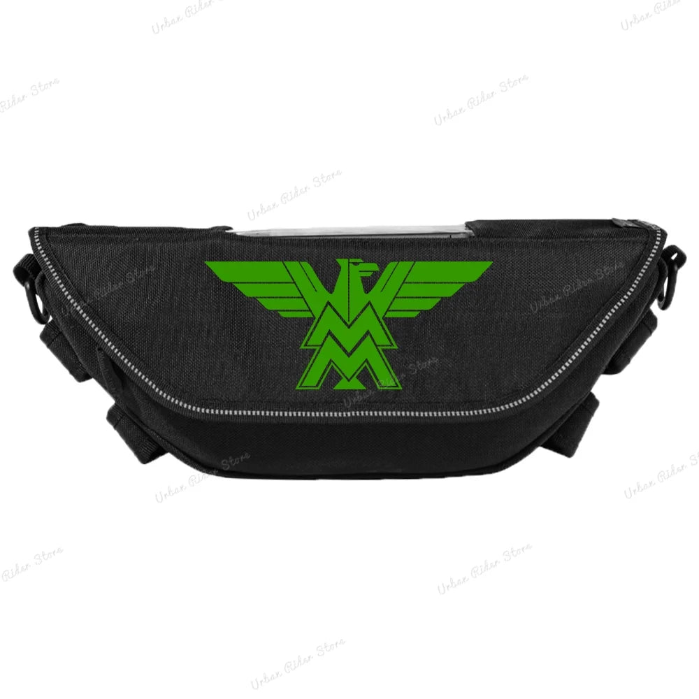 Waterproof Dustproof Motorcycle Handlebar Storage Bag for Moto Morini X-Cape 650