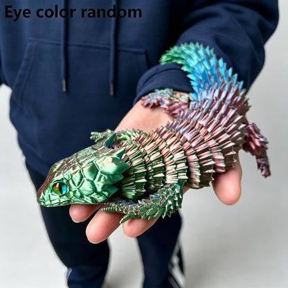 Creative Desk Plants 3D Printed Lizard Statue Ornament for Home Decor