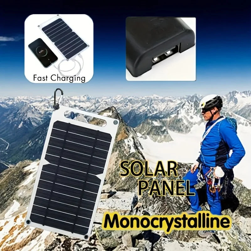 30W Portable Solar Panel 5V USB Charger for Phone Power Bank Camping RV