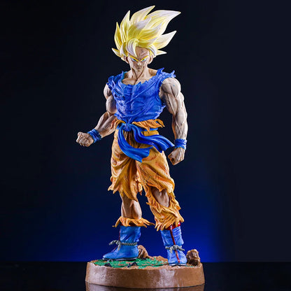 43cm Dragon Ball Z Son Goku Figure GK Super Saiyan Son Goku Action Figure PVC Vegeta Collection Statue Model Figurine Toys-EXPROTAS