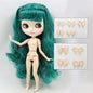 ICY DBS Blythe Doll 1/6 BJD Joint Body White Skin 30cm Custom Random Eyes