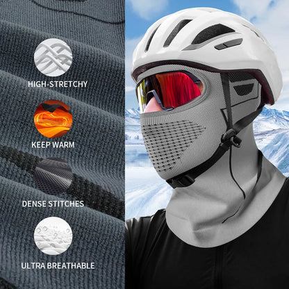 Balaclava Face Mask Winter Ski Cycling Warm Neck Cover for Men Women