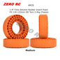 RC Crawler Tire Inserts Silicone Rubber Foam 1/10 Fit 1.9" 2.2" Wheels