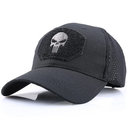 Sun Protection Baseball Cap Outdoor UV Fishing Hat Breathable Camo Men