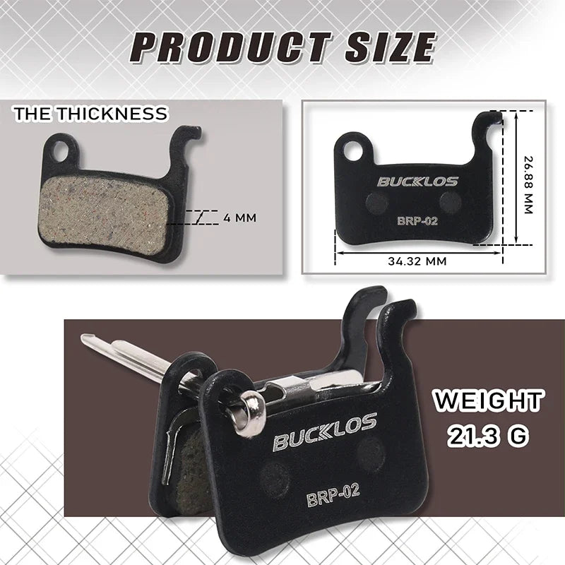 Shimano H03A H03C D02S D03S Ceramic Brake Pads BUCKLOS BL-04S Disc