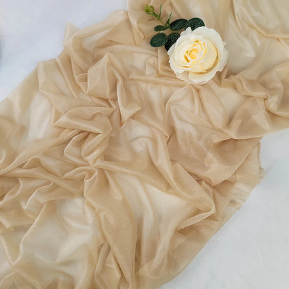 Chiffon Table Runner Wedding Event Decor Various Colours Home Runners