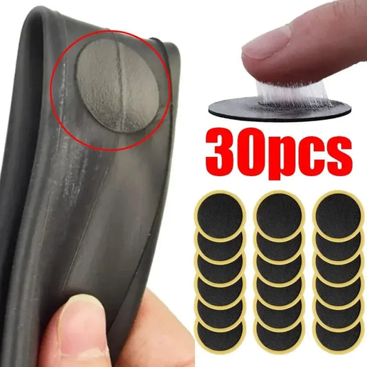 10PCS Bicycle Glue-free Tire Patches Quick Repair Kit for Tyre Punctures