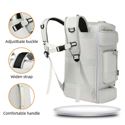 Large Capacity Gym Bag for Travel Backpack Wet Dry Separation Shoulder Bags Outdoor Sports Backpacks for Yoga Fitness Training