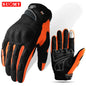 Suomy Summer Full Finger Motorcycle Gloves Breathable Touch Screen Wear-Resistant