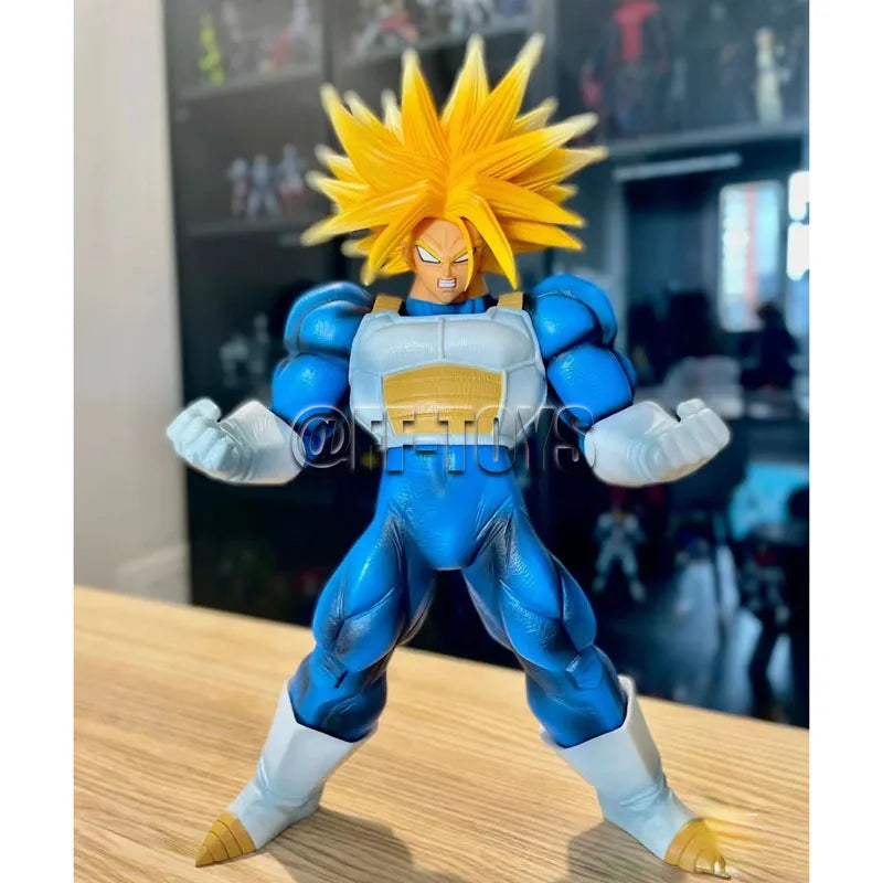 In Stock 25cm Anime Dragon Ball Z Super Trunks Action Figure PVC Super Saiyan Gotenk Figures Collection Model Toy For kids Gifts-EXPROTAS