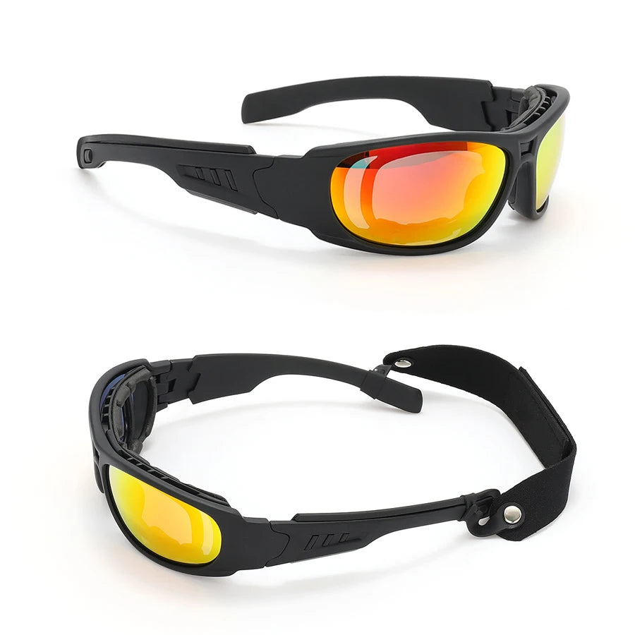 Goggles Lens Tactical Airsoft Shooting Glasses Windproof Military UV Protection