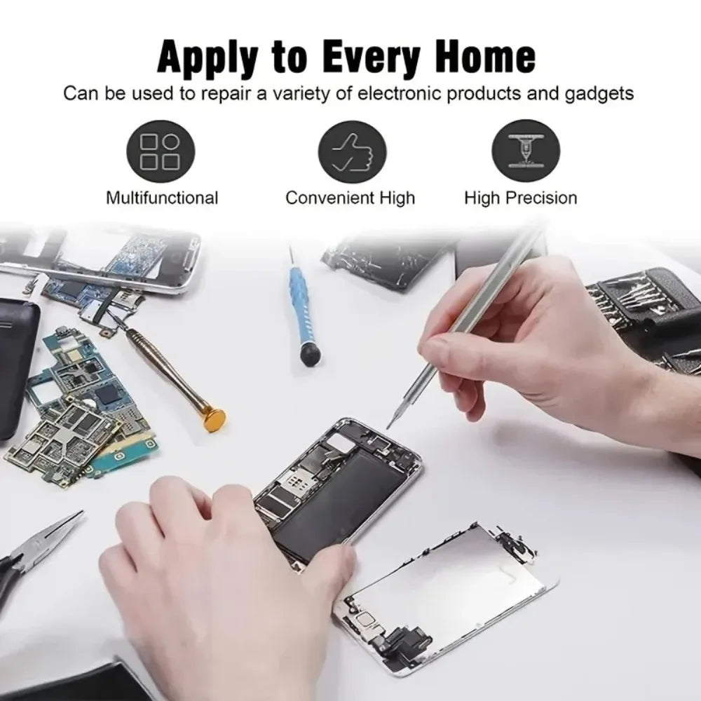25-in-1 Magnetic Precision Screwdriver Set for Phone Laptop Repair Bits