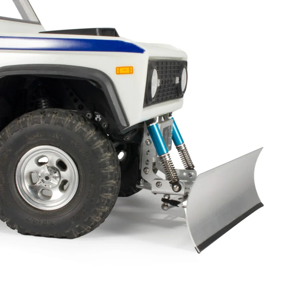 1/10 RC Crawler Adjustable Aluminium Snow Plough Blade for SCX10 III TRX4
