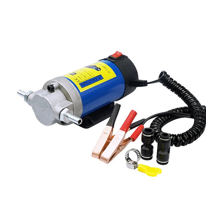 Portable Oil Transfer Pump 1-4L/min 12V Extractor Fluid Suction Electric Change Fuel Pump Siphon Tool for Car Motorcycles Boats-EXPROTAS