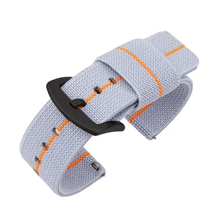 Nylon Watch Strap 18mm 20mm 22mm 24mm Quick Release Woven Sport Band