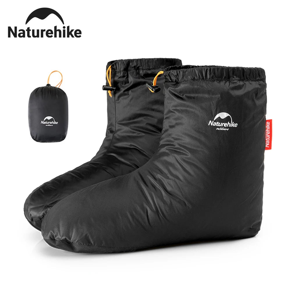 EXPROTAS Down Foot Cover Waterproof Outdoor Shoes for Hiking Camping
