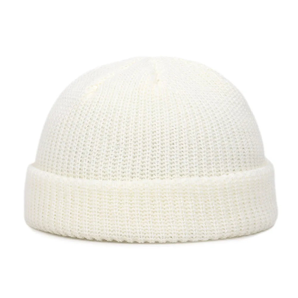Winter Warm Beanies Wool Knitted Hat Casual Unisex Adult Men Female