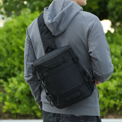 Tactical Chest Bag Outdoor Camping Hiking Sling Backpack Molle Pack