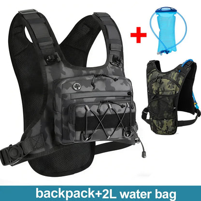 Hydration Vest Bag for Running Hiking Cycling Men Women Breathable Pack
