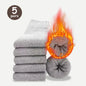3/5 Pairs Thick Towel Mid-Calf Warm Socks for Winter Snow Boots
