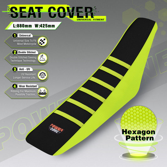 Motorcycle Seat Cover | Waterproof Ribbed Non-Slip Cushion for SXF CRF WR YZF