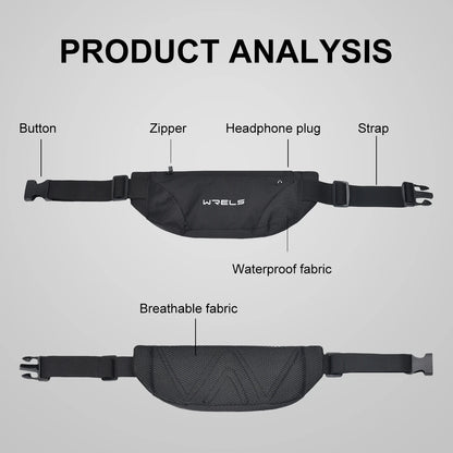 Running Waist Bag Waterproof Phone Pouch Outdoor Sports Fitness Holder