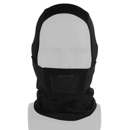 Tactical Airsoft Protection Balaclava Face Mask Steel Mesh for Hunting Sports