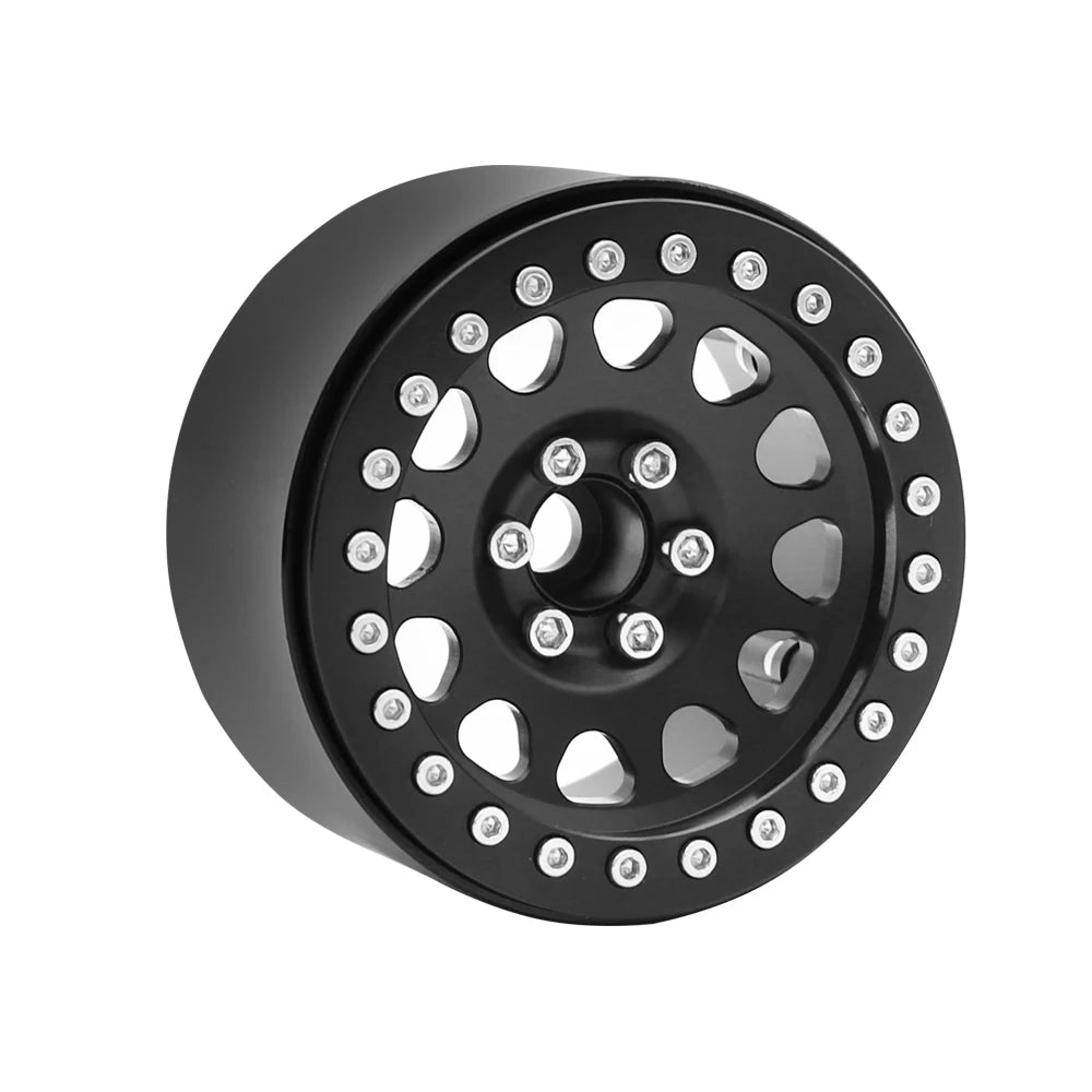 1/10 RC Crawler CNC 2.2" Aluminum Beadlock Wheels for TRX4 TRX6 Axial SCX10 Wraith Capra - EXPROTAS