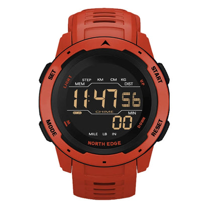 NORTH EDGE Mens Smart Watch Women Sportswatch Dual Time Running Pedometer Countdown Waterproof 50m Digital Alarm Military Clock-EXPROTAS
