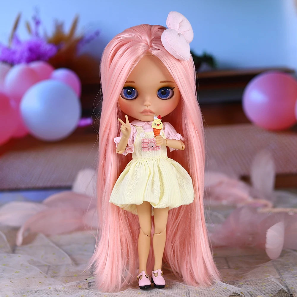 Icy Dbs Blyth Doll 1/6 Joint Body Brown Skin 30cm BJD Toy