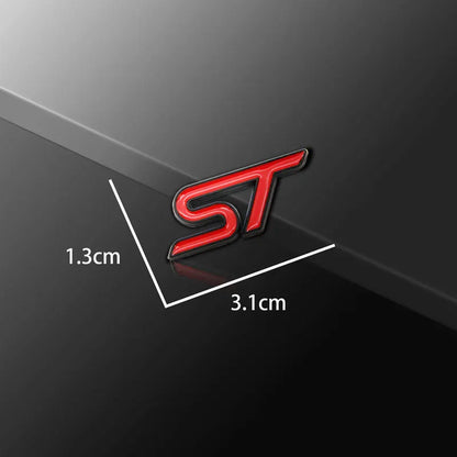 Car Steering Wheel Sticker Auto Emblem for Ford Focus Mondeo Fiesta MK3