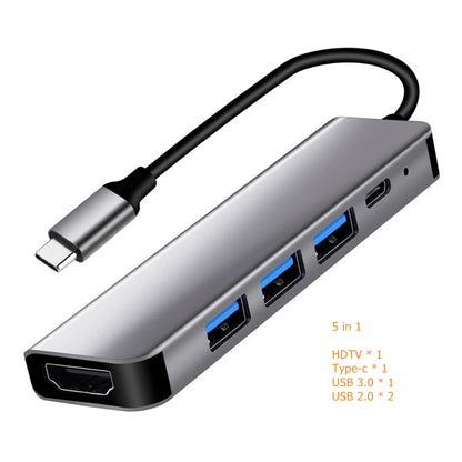USB C Hub Docking Station 4K HDMI PD for Dex TV Mouse MacBook iPad