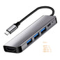 USB C Hub Docking Station 4K HDMI PD for Dex TV Mouse MacBook iPad