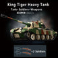 WW2 German Tiger Heavy Tank Building Blocks Military Brick Model Toy Set