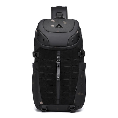 OZUKO Waterproof Men's Shoulder Bag Large Capacity Fashion Quality Chest Bag Short Trip Messenger Sling Crossbody Bag