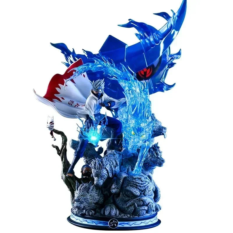 Naruto Action Figure 22cm Kakashi PVC Model Anime Statue Collection Toy