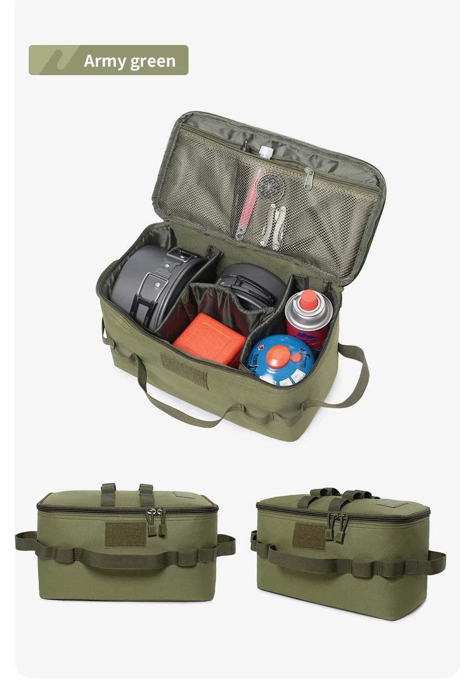 Large Capacity Gas Tank Storage Bag for Camping Picnic Outdoor Use