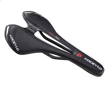 KOCEVLO Carbon Saddle T800 Carbonfiber+Leather Fiber Ultralight Road Bicycle MTB Bike Saddle Seat-EXPROTAS