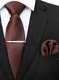 Suits Necktie Clip 8cm Mens Slim Solid Classic Wedding Party Ties